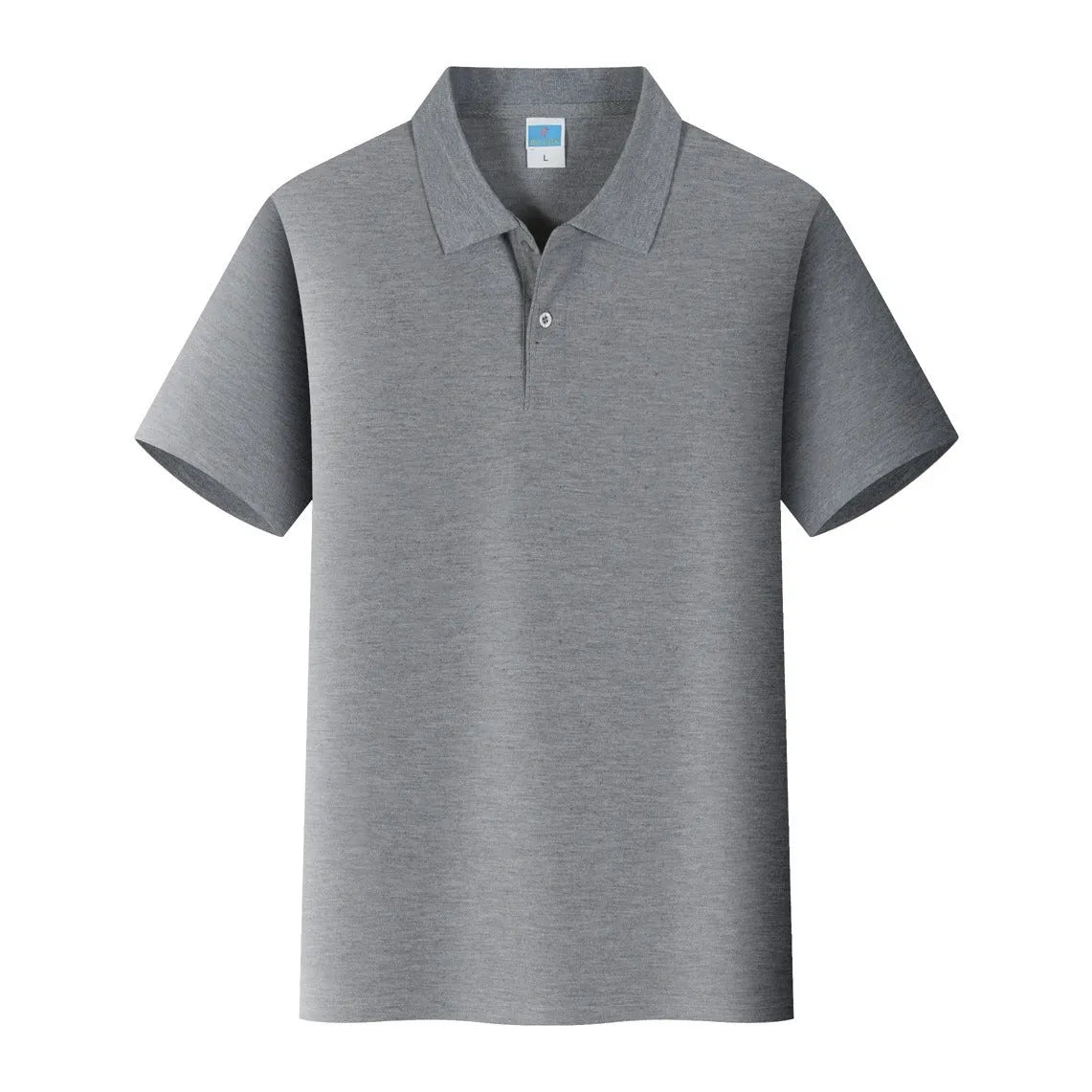Men's short sleeve cotton work shirt for embroidery in multiple colour options