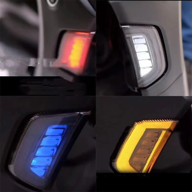 NMAX155 LED turn signal steering light replacement kit showing colour options