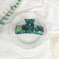Oversized star moon hair barrette in celestial design with minimalist styling