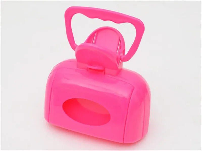 Pet toilet cleaning supplies made of PP polypropylene material in blue colour