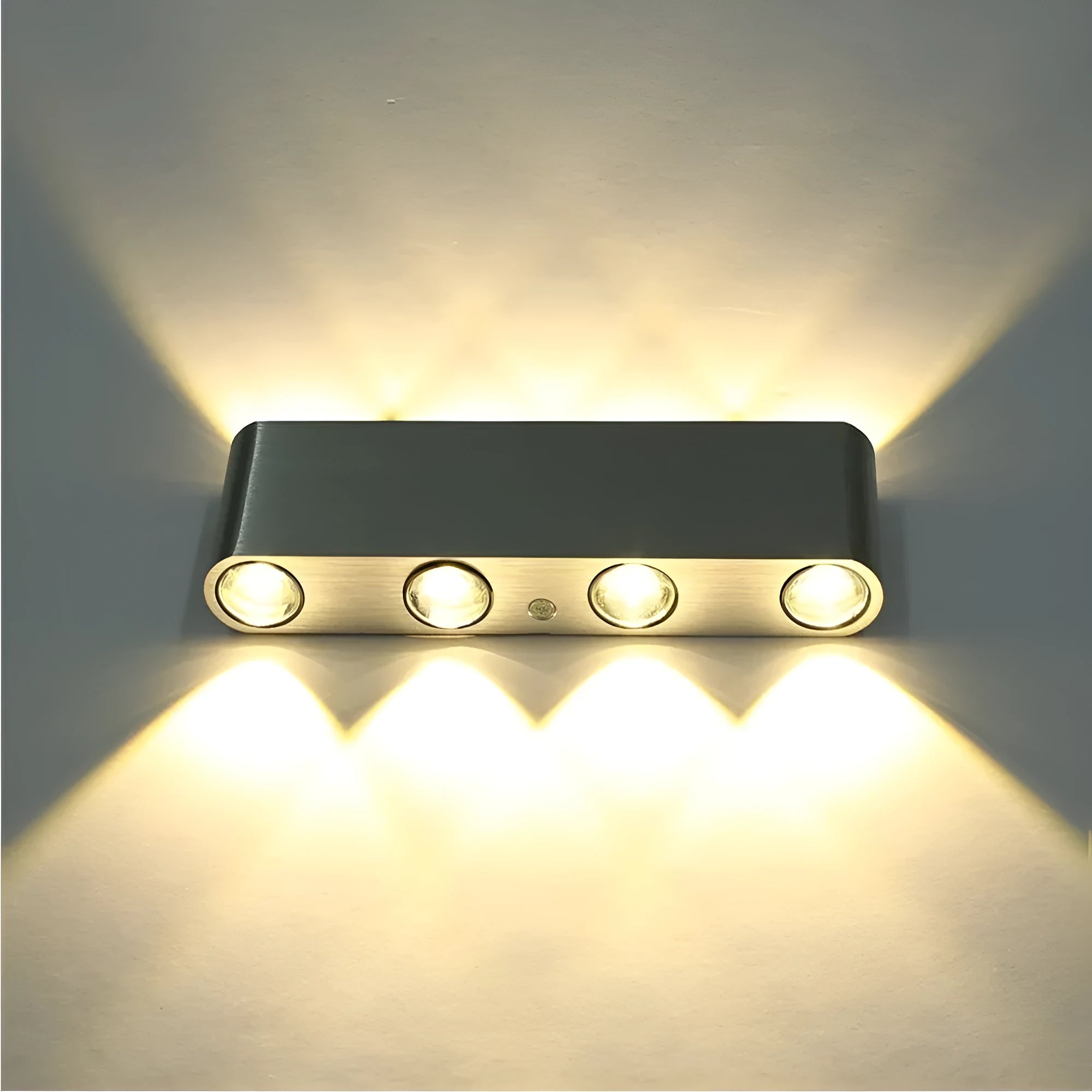 Modern aluminium LED corridor aisle lamp for home background and TV wall lighting