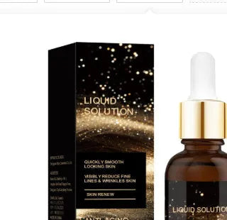 30ml bottle of clear hyaluronic acid and glycerin nursing solution for the face.