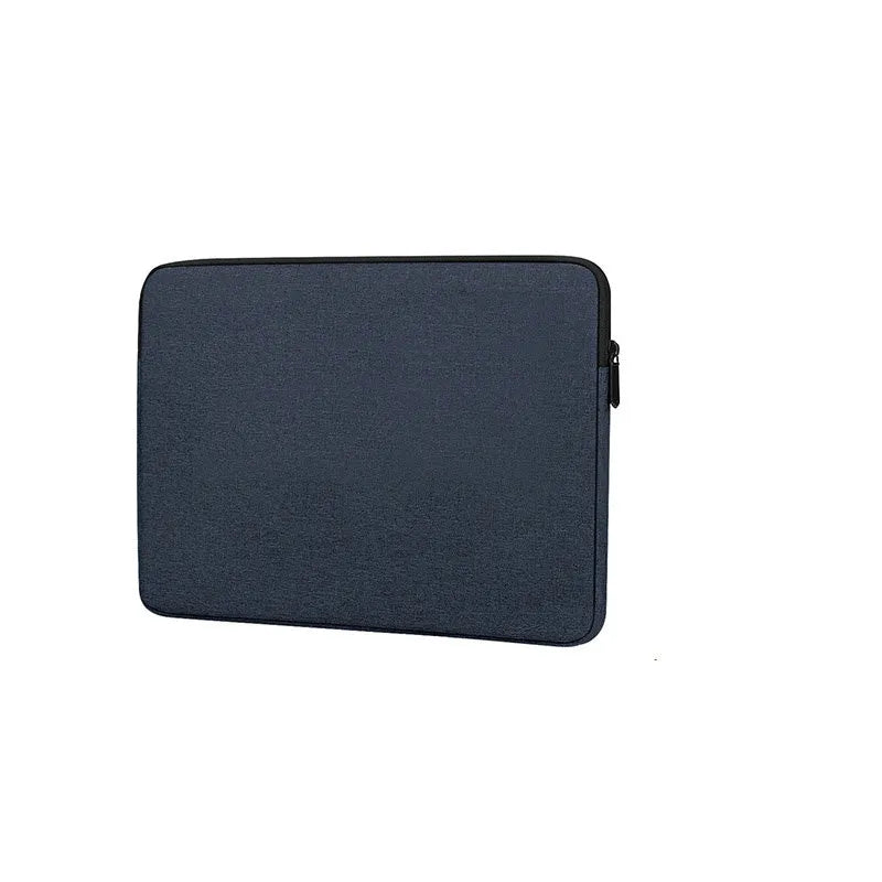 Ant cloth laptop sleeve case with zip, 13 or 15 inch, black grey navy blue dark green, for iPad tablet notebook