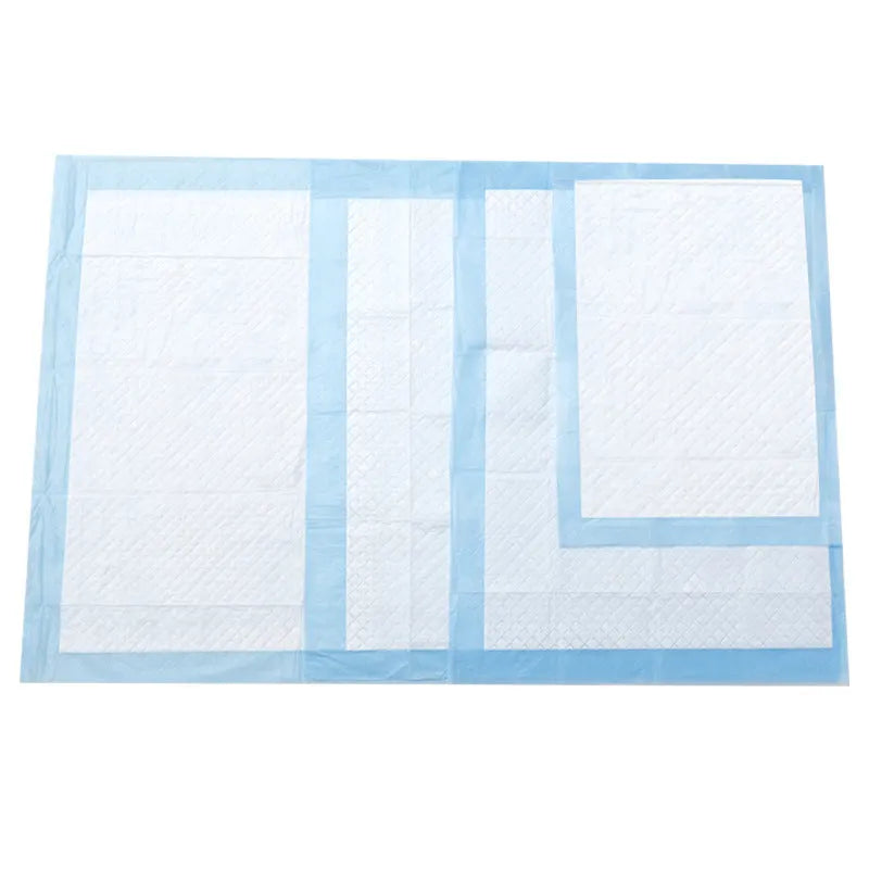 Disposable absorbent pet urinal pad for dogs with deodorant properties, available in multiple sizes