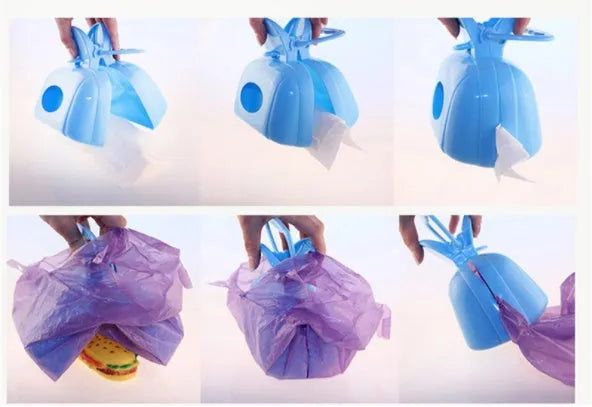 Pet toilet cleaning supplies made of PP polypropylene material in blue colour