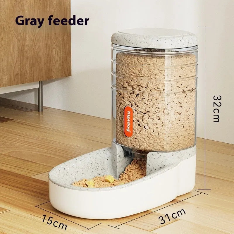 Automatic pet drinker fountain feeder 3.8L large capacity for cats dogs in blue grey pink green colours