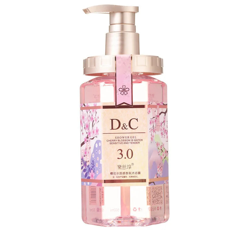 Sakura shampoo conditioner and shower gel set 500ml complete wash nursing suite