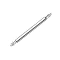 Watch auricular needle spring shaft repair part for bracelets, sizes 21mm to 26mm.