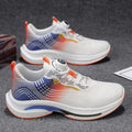 Men's low-top sneaker with a rotating buckle closure and breathable mesh lining on a rubber sole.