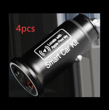Black car charger GPS tracker locator device with ABS plastic construction