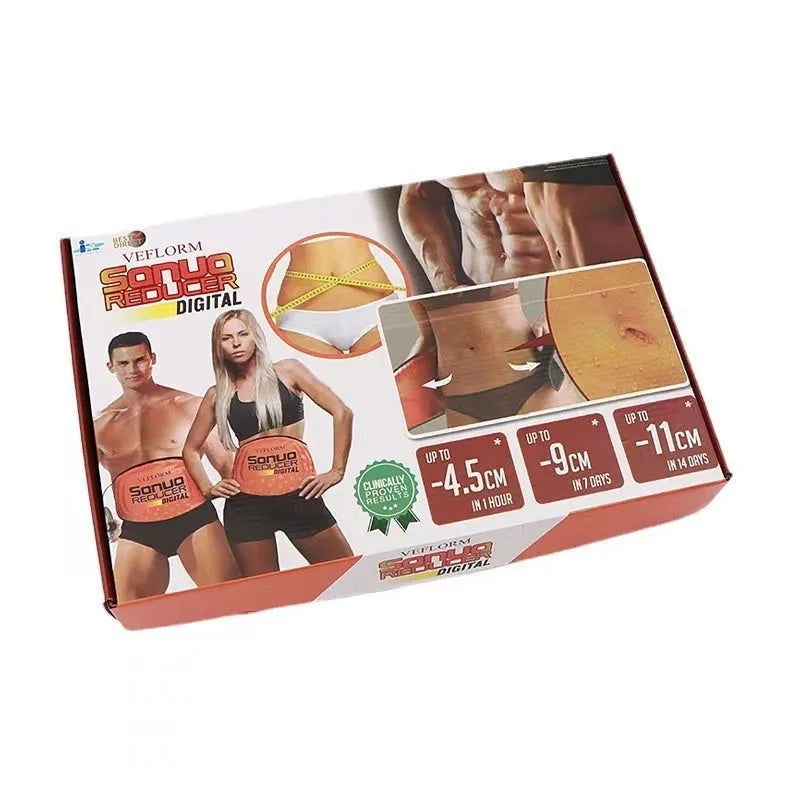 Hot compress waist support sauna massage belt for yoga and fat reducing