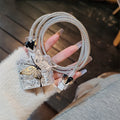 Three-dimensional butterfly USB cable protection sleeve for Apple 20W power adapter with silver foil square sleeve
