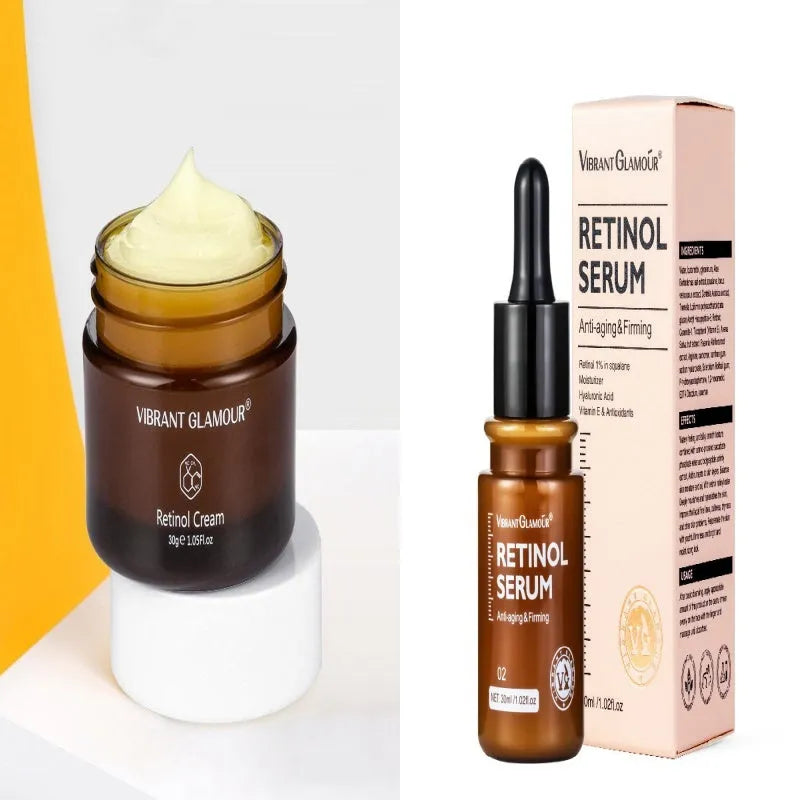 30ml retinol facial serum for reducing dry lines and fine lines