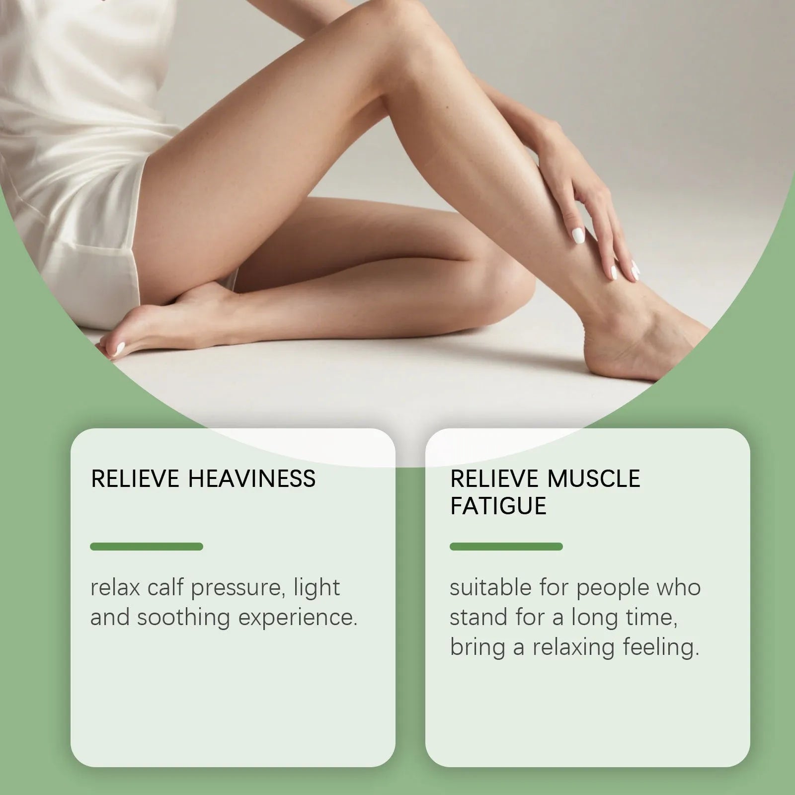 Tube of leg care herbal cream 30g with herbal ingredients list