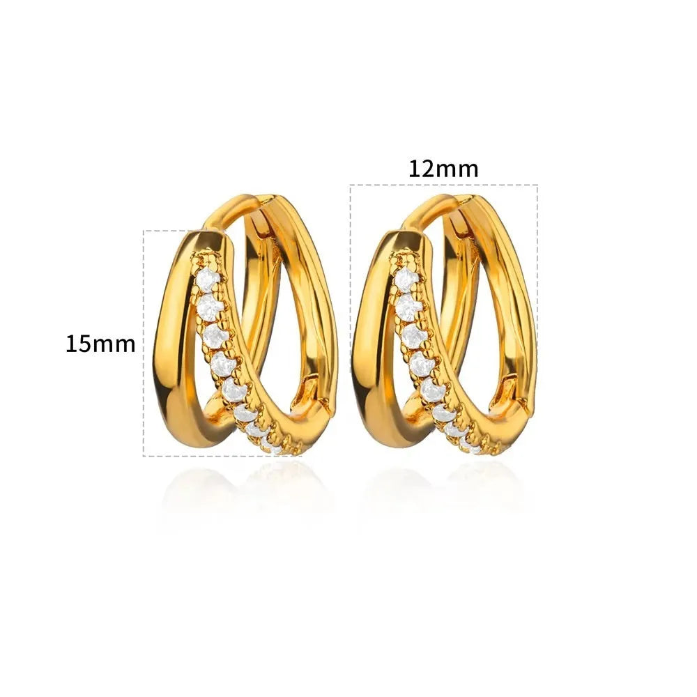 Women's irregular geometric butterfly earrings in copper with heart, bow and star motifs