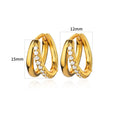 Women's irregular geometric butterfly earrings in copper with heart, bow and star motifs