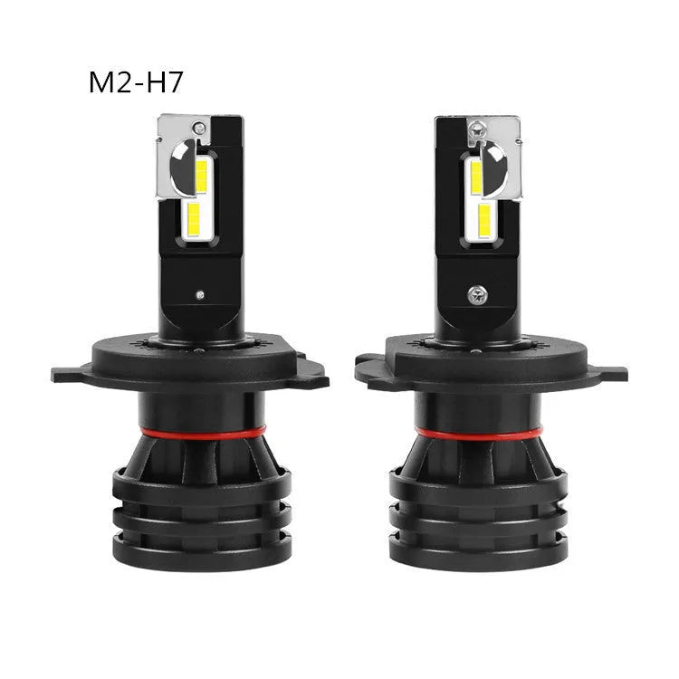 M2 automotive LED headlight with aviation aluminium body and copper substrate for dipped beam use on GM vehicles