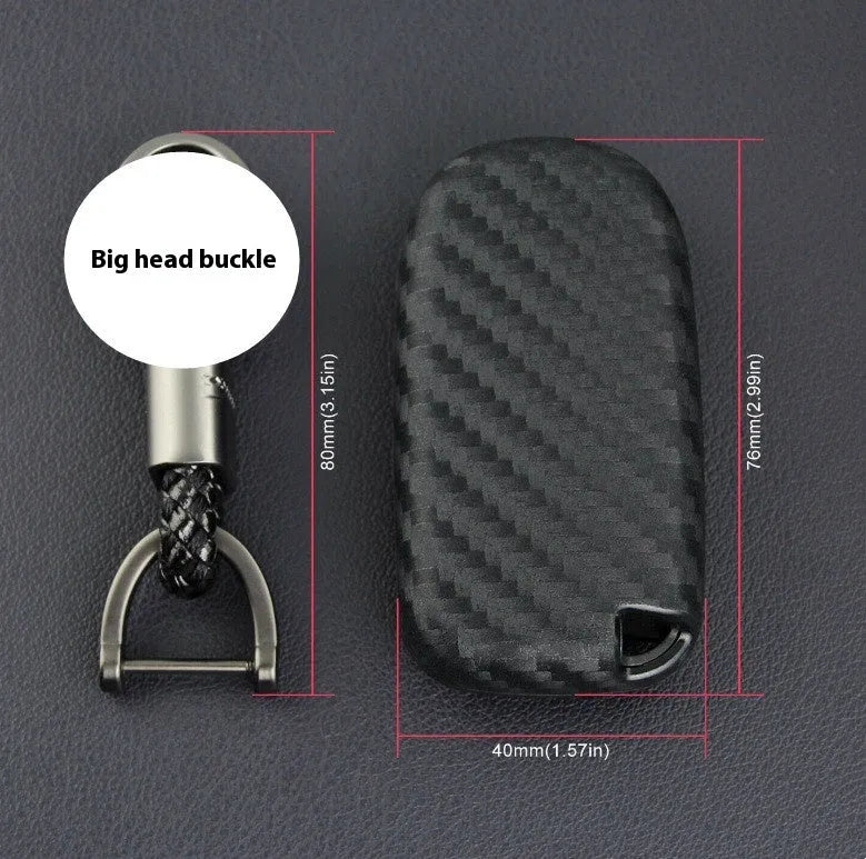 Silicone car key protection case for Dodge Chrysler Fiat remote keys with packaging options