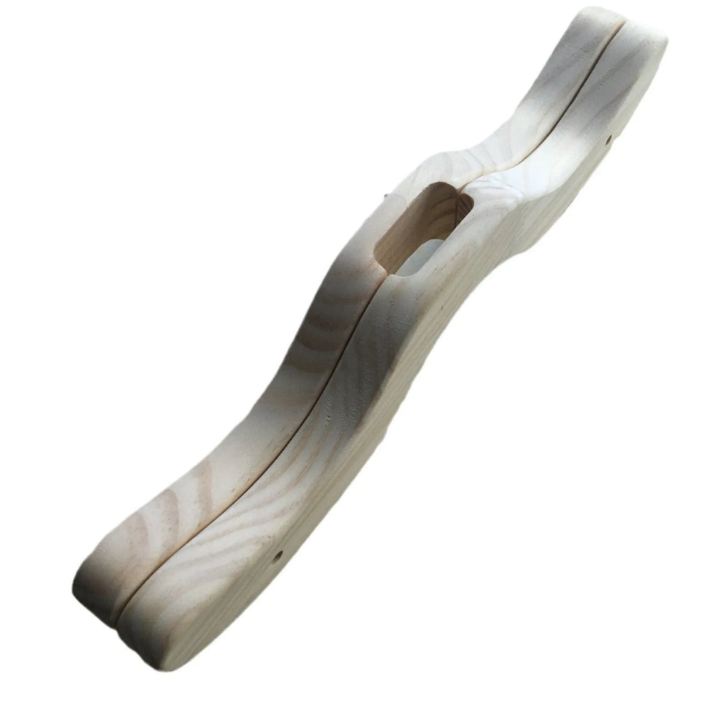 Creative Household wooden clip toy in wood colour and black finish