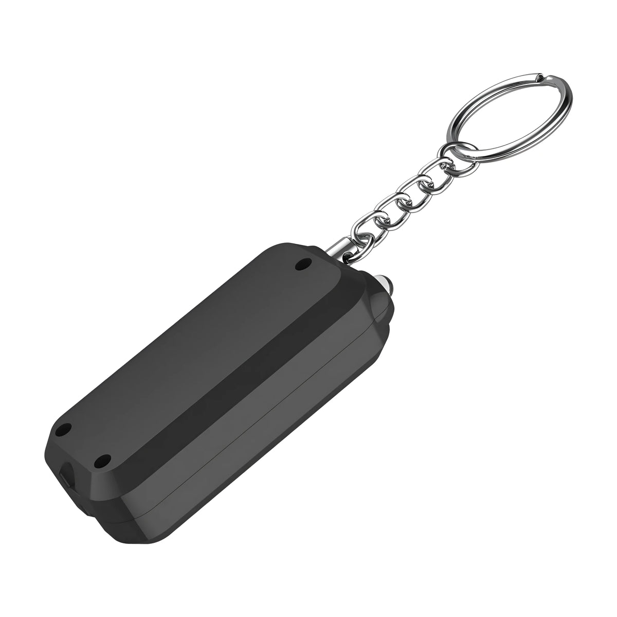 ZQ-202 personal safety alarm in pink colour showing compact keychain design for women's protection