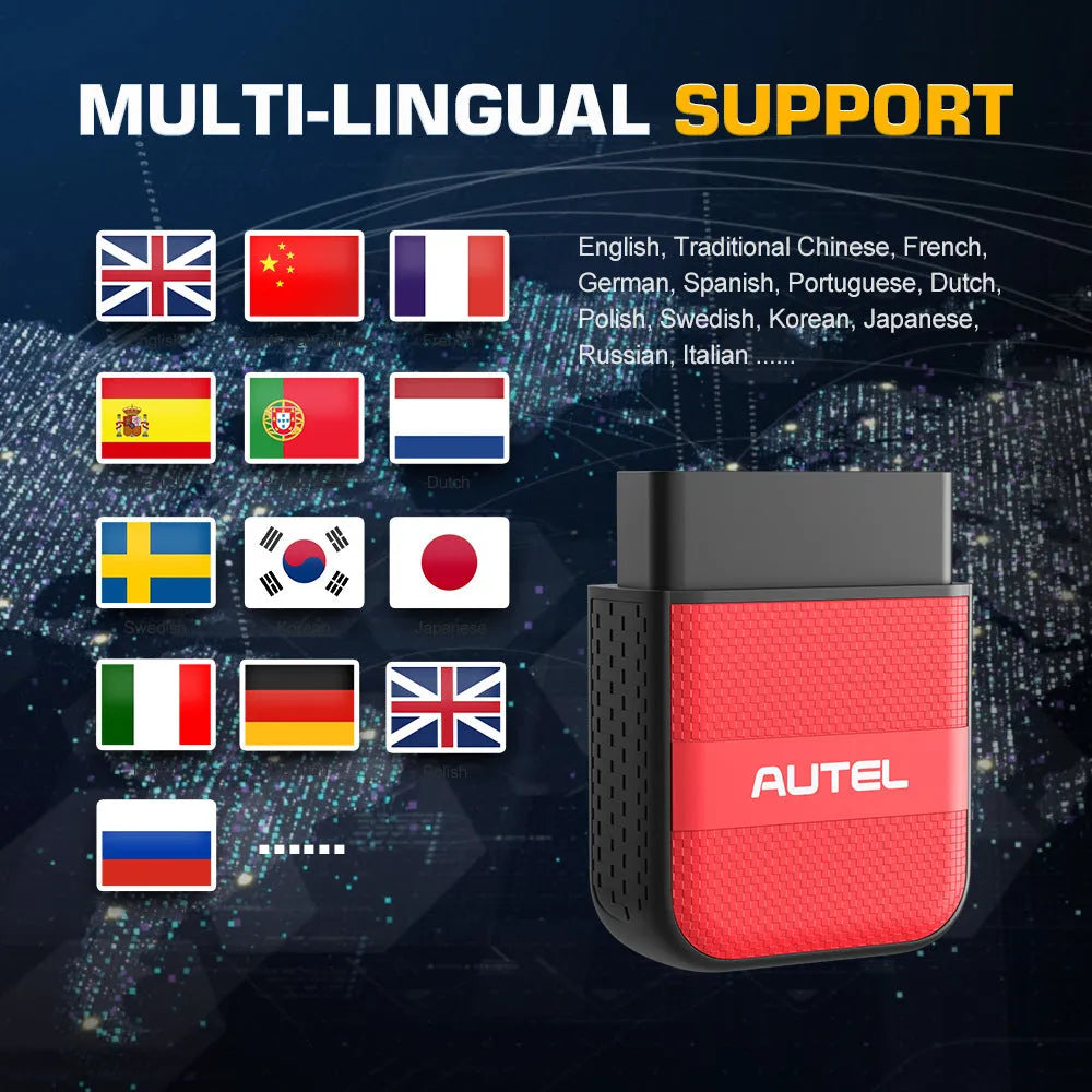Daotong AP200H red car diagnostic scanner OBD2 code reader