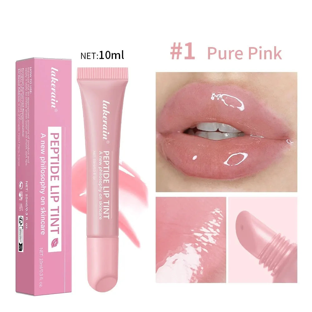 Polypeptide hydrating lipstick 10ml in four colour options for moisturising lip care