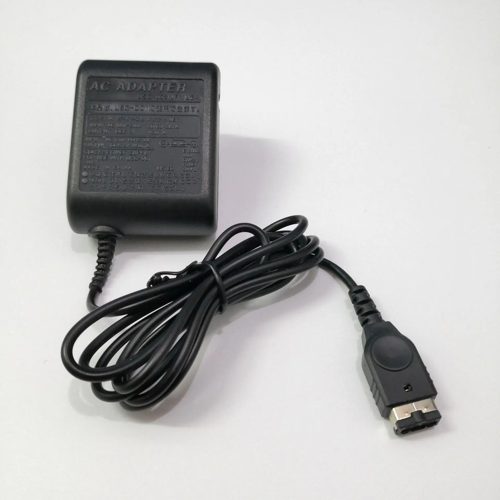 GBA SP Firecow charger with 1.5-metre cable, black, NDS interface, American Standard plug