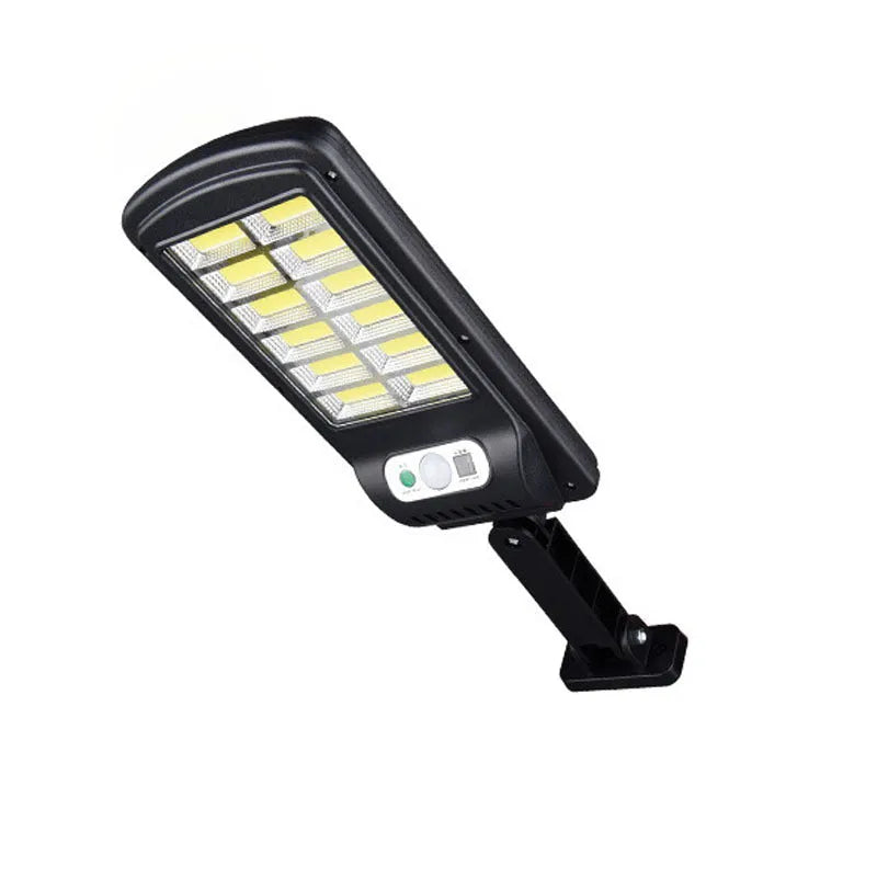 Solar induction street lamp with ABS shell, 360x110mm, for outdoor wall or garden use