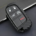 Silicone car key protection case for Dodge Chrysler Fiat remote keys with packaging options