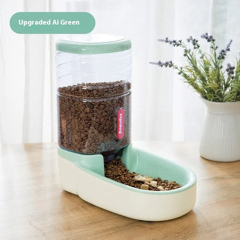 Automatic pet drinker fountain feeder 3.8L large capacity for cats dogs in blue grey pink green colours