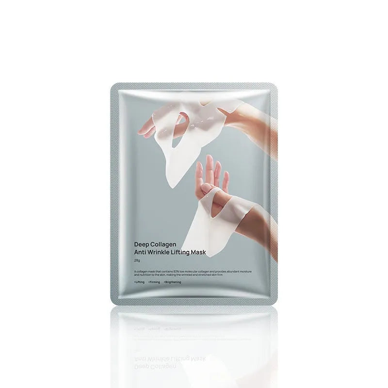 28ml collagen anti-wrinkle moisturising facial sheet mask single piece