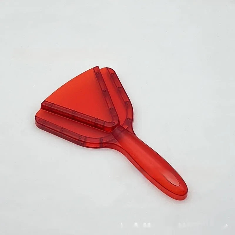 Adjustable telescopic bottle opener with non-slip grip in red, transparent, and gray colours