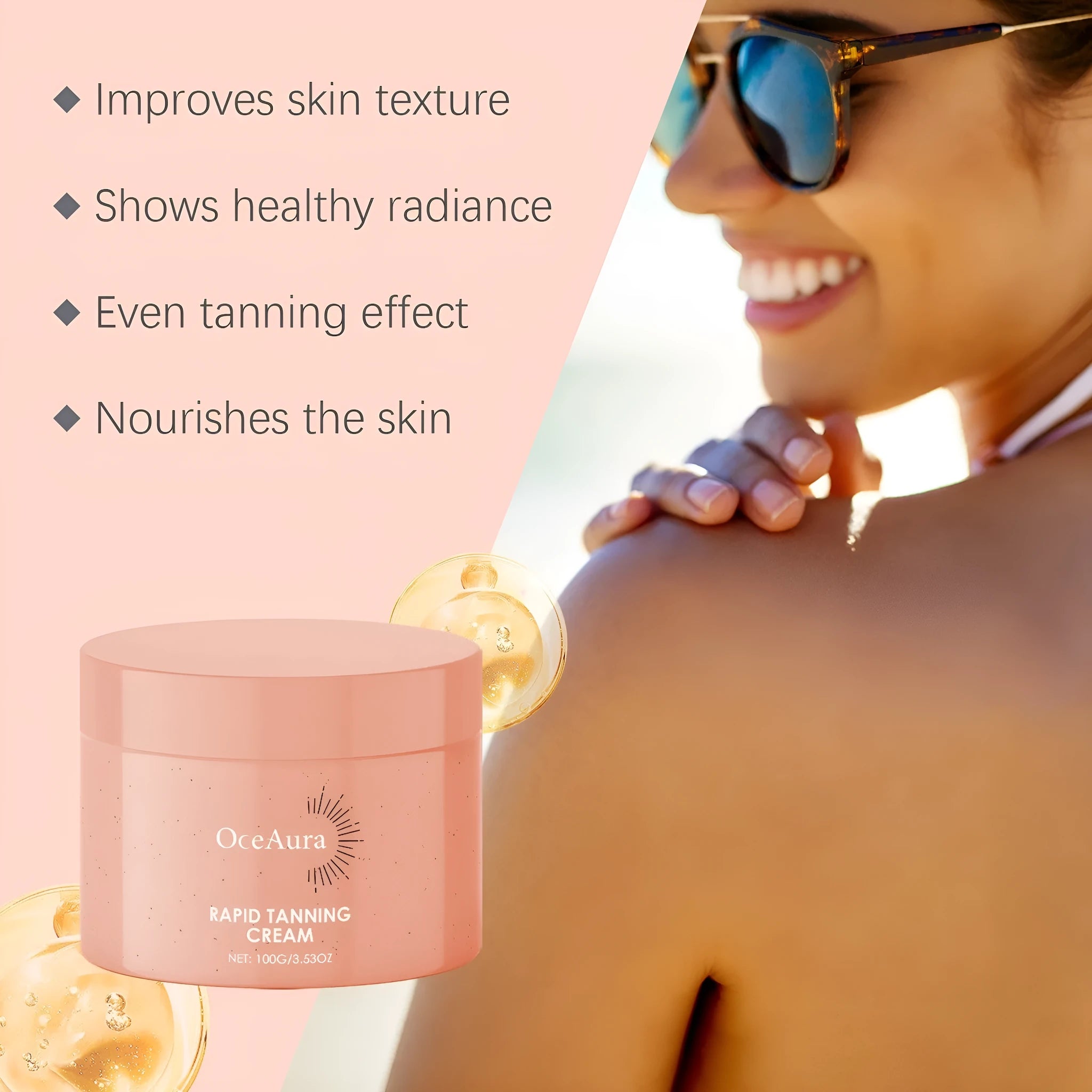 Black Frost 100g darkening cream container for moisturising and nourishing makeup application