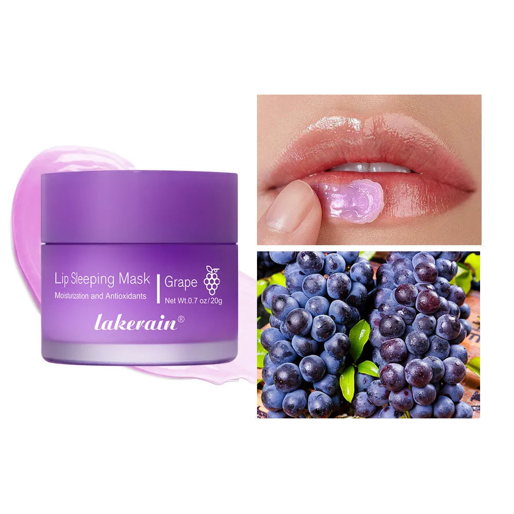 Sleep lip balm 20ML hydrating overnight treatment tube with solid colour finish