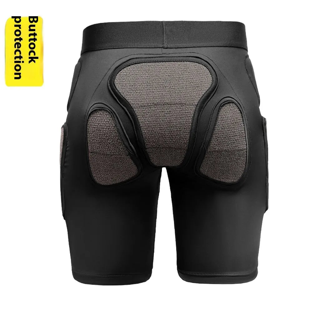 X-ray diffraction skiing protective hip and knee pads in sizes S M L XL for winter and action sports