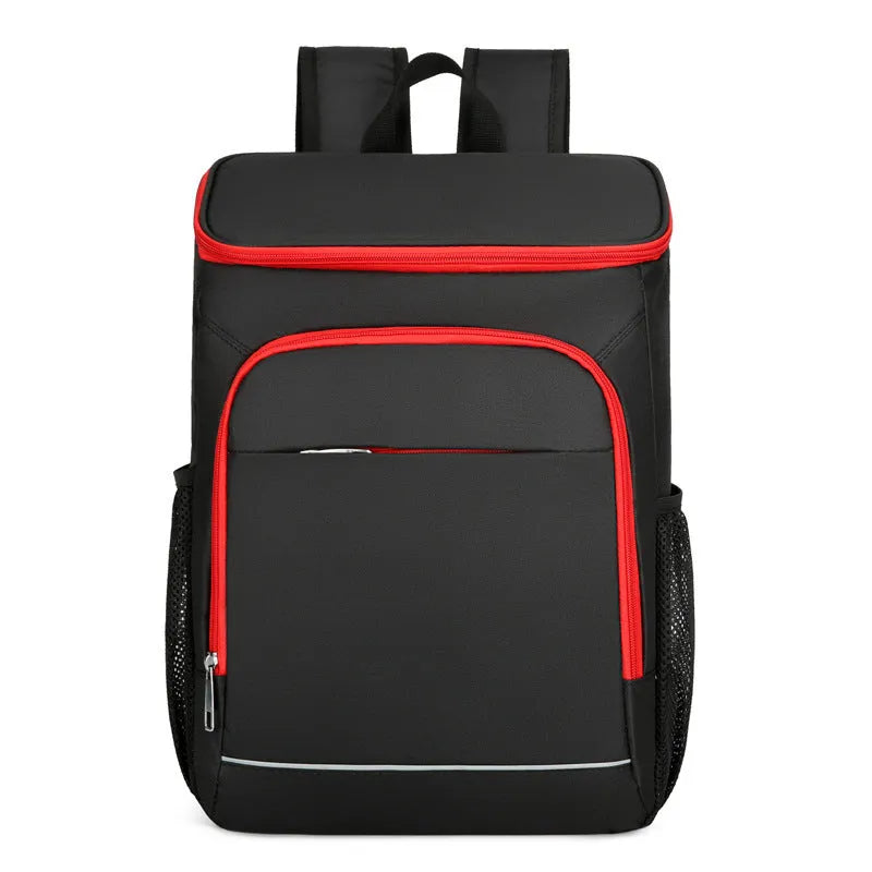 Oxford cloth outdoor backpack with curved shoulder straps and multiple colour options