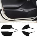Carbon fibre protective film set for Tesla Model S door interior control areas