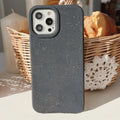 Fully degradable wheat straw fibre phone case for iPhone 14 Pro Max in multiple colour options