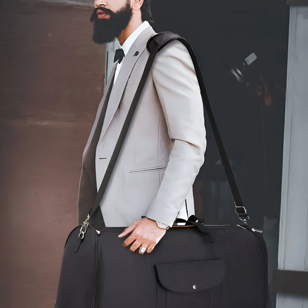 Folding multifunctional luggage duffel bag in Oxford cloth with 36-55L capacity