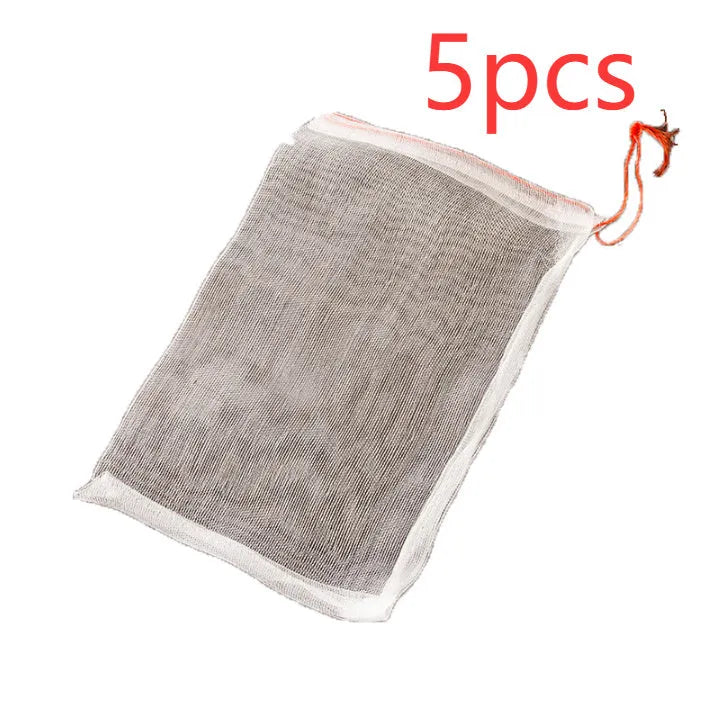 Nylon insect-proof mesh fruit bag 20x30cm reusable garden netting