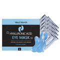Hyaluronic Acid Eye Mask 8 pairs in sachet packaging with vitamin C and snail secretion filtrate ingredients