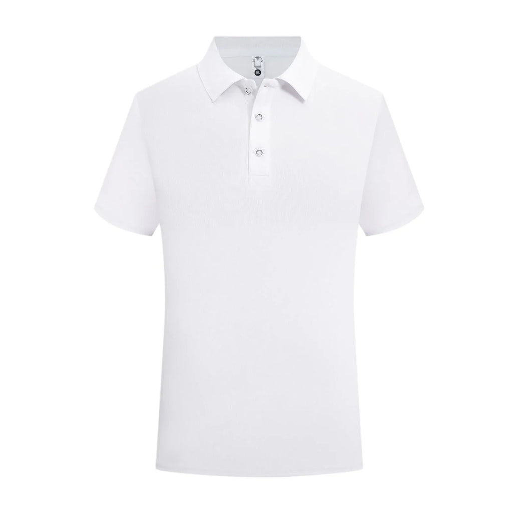 Men's short sleeve cotton work shirt for embroidery in multiple colour options