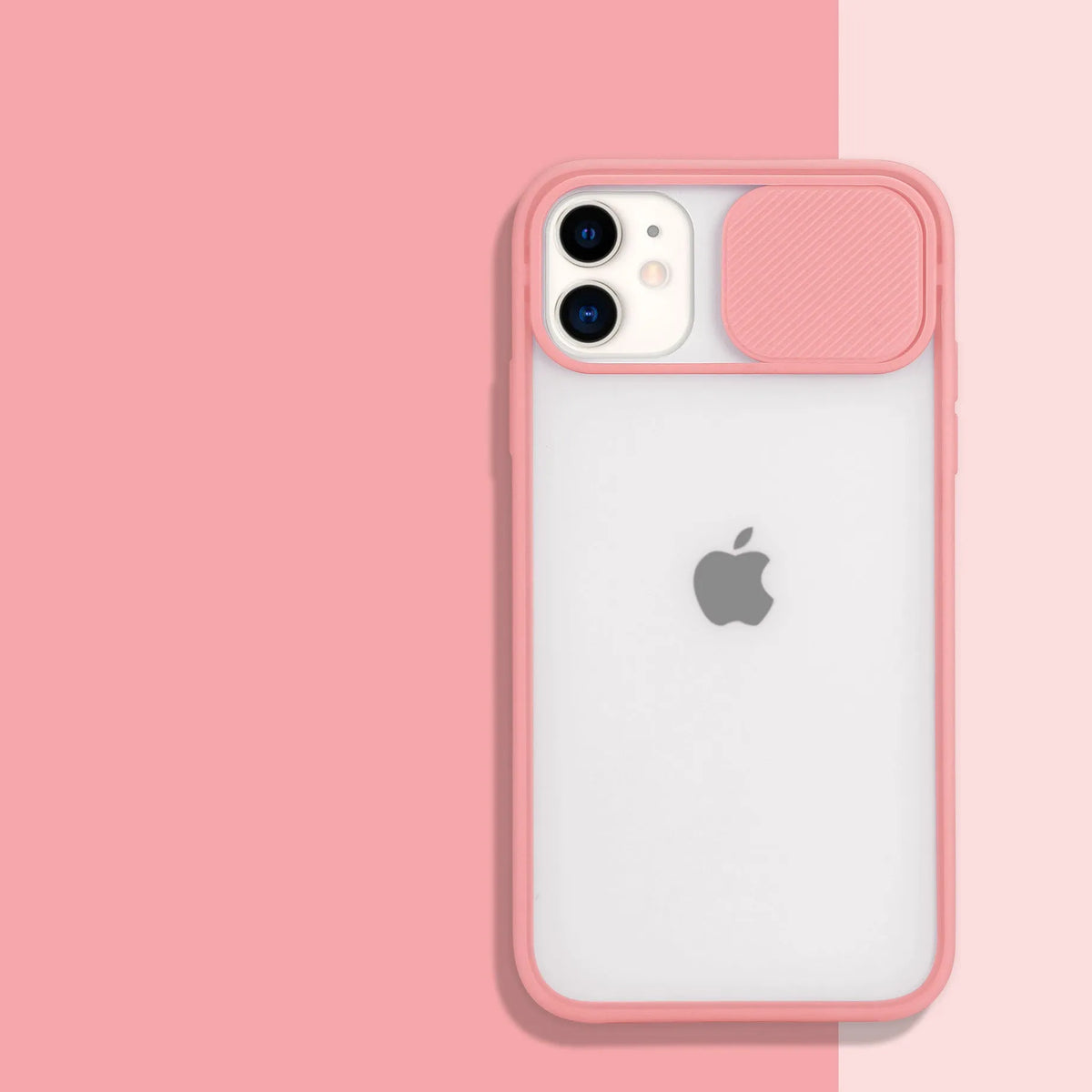 Frosted surface silicone mobile phone case with camera protection for iPhone models