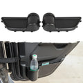Black ABS door storage box for Jeep Wrangler JK and JL models 2011-2020