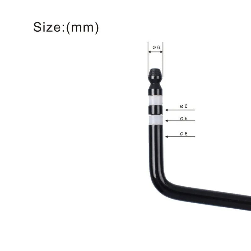 Guitar tremolo bar in black, blue, gold, and silver chrome finishes with direct plug design