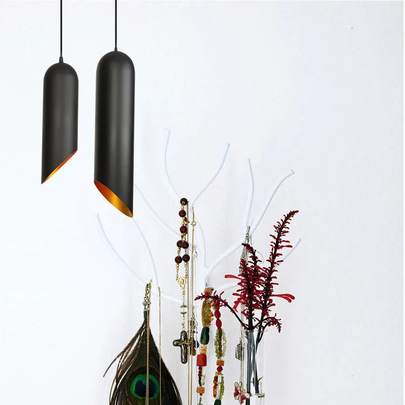 Iron retro industrial chandelier in D8053 matte black finish with choice of suspension length