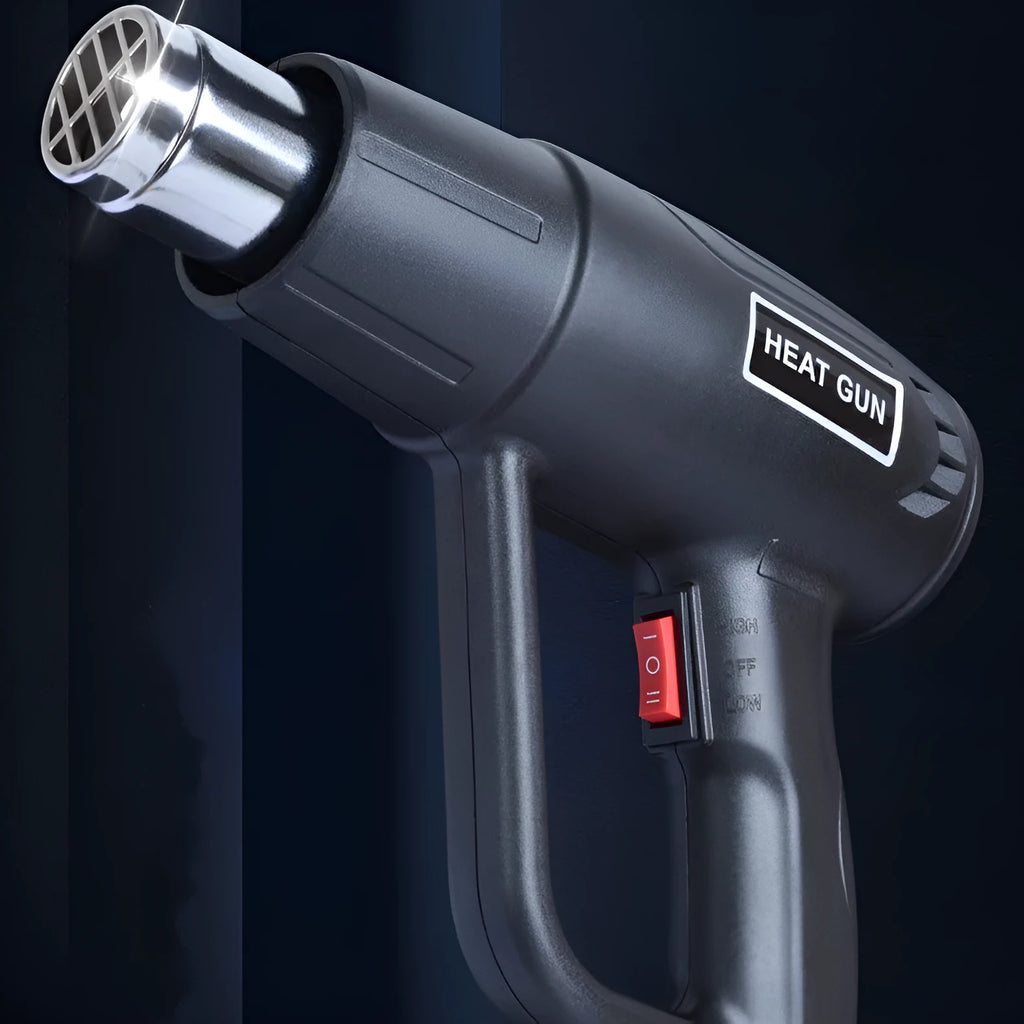 Industrial 2000W hot air tool with two-speed settings for shrink tube and thermal applications