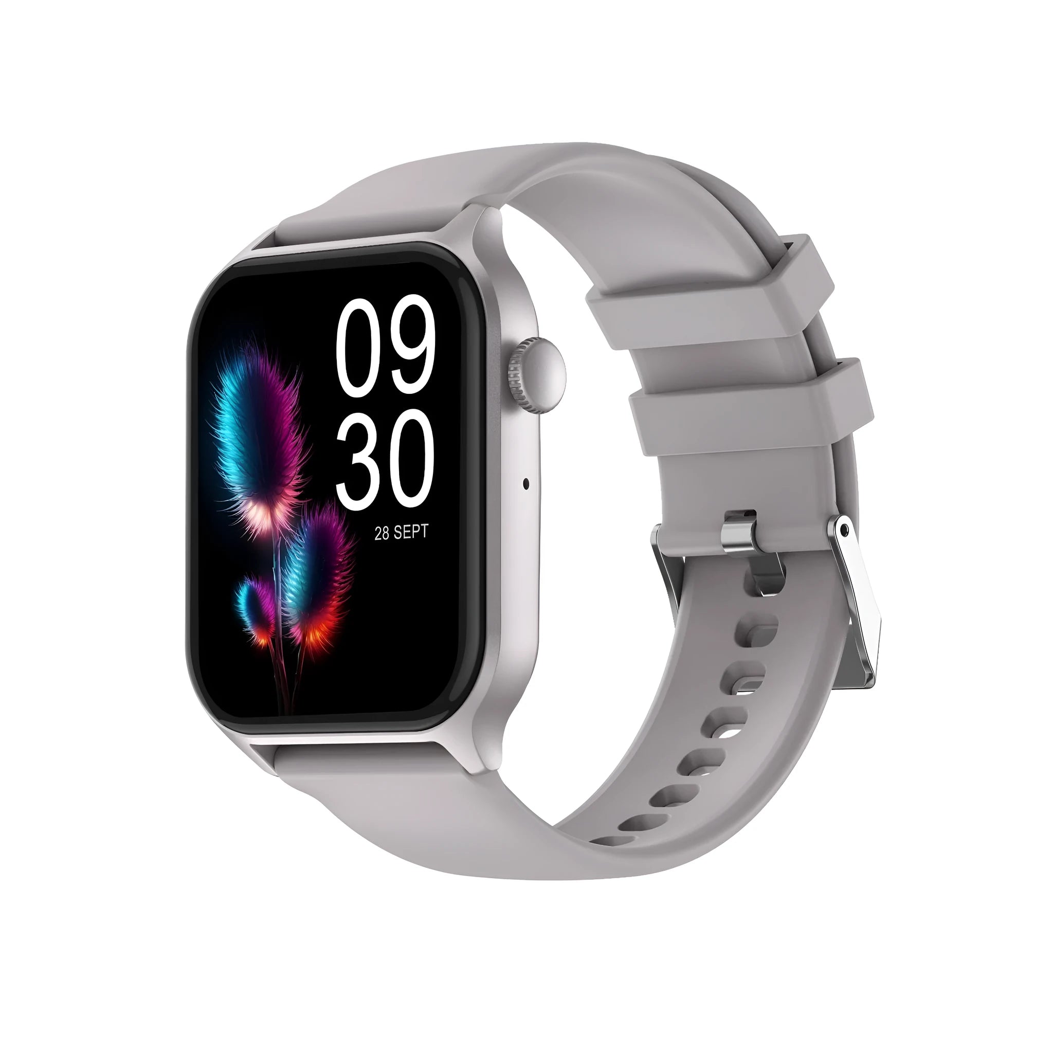 Z145 smart watch in black showing blood pressure monitoring and Bluetooth calling features on TFT screen