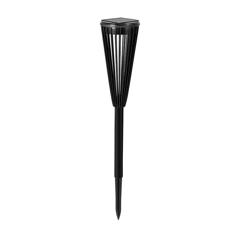 Solar ground lamp flower shape 9cm by 45cm IP65 waterproof for garden courtyard