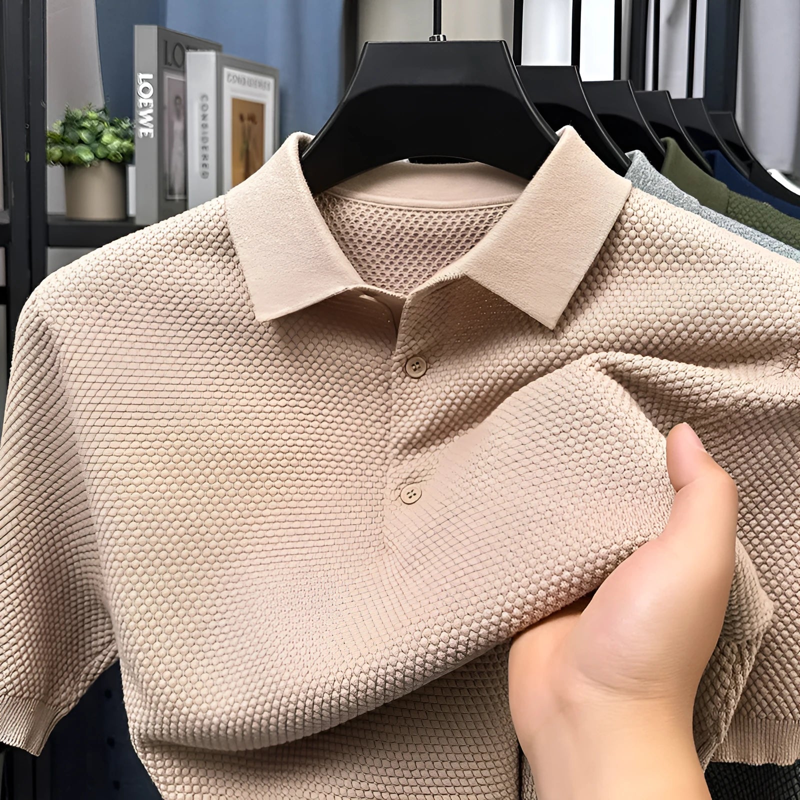 Loose fit cotton short sleeve pullover sweater in multiple colours